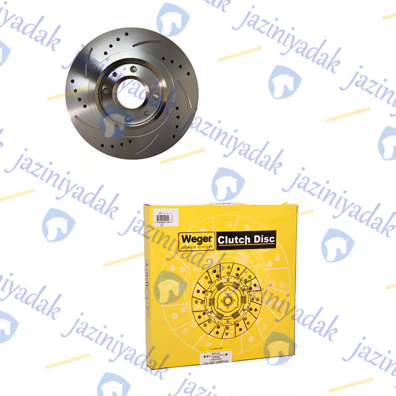 دیسک-چرخ-جلو-پژو-206-t5-اسپرت-weger-دست-دو-عددی