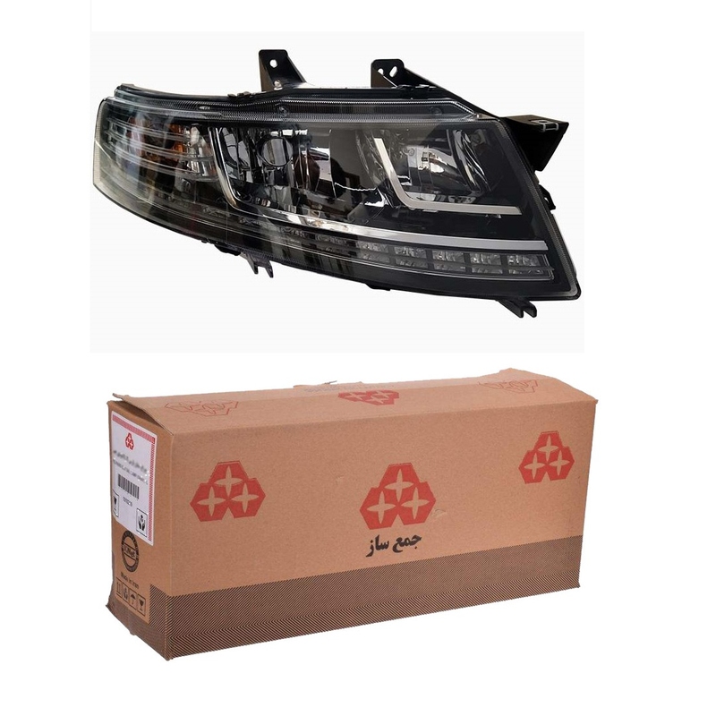 چراغ-جلو-سورن-پلاس-راست-جمع-ساز