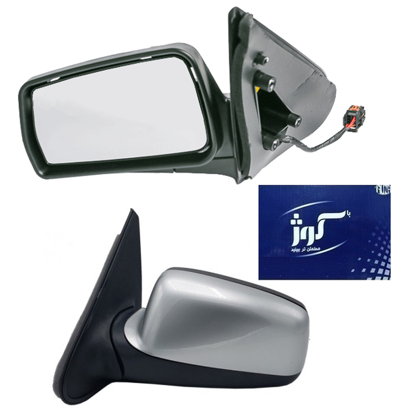 آينه-بغل-برقي-سمند-lx-چپ-دوتيکه-کوژ