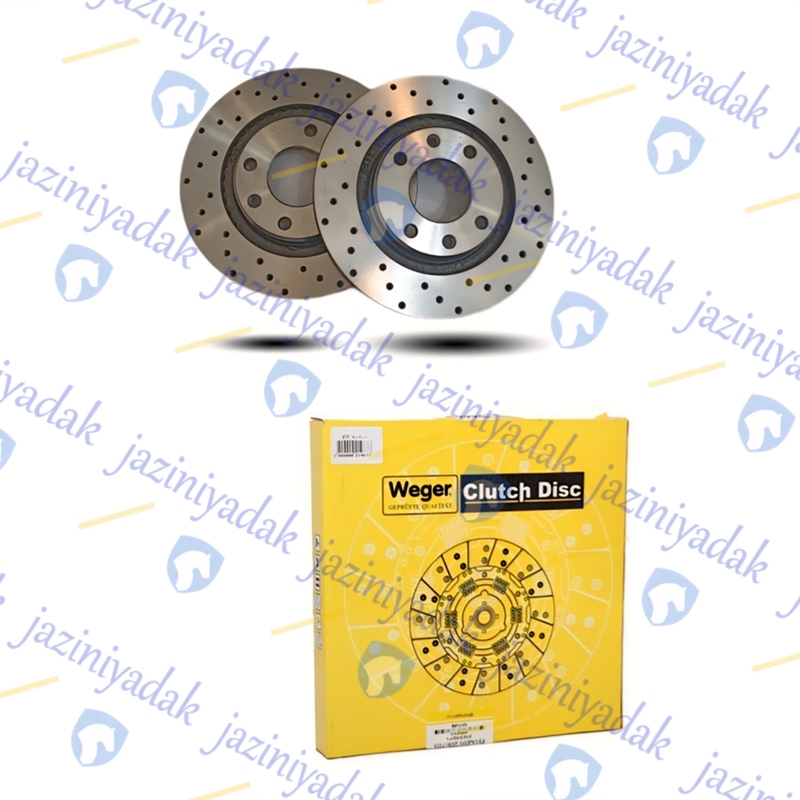 دیسک-چرخ-جلو-سمند-ef7-اسپرت-weger-دست-دوعددی