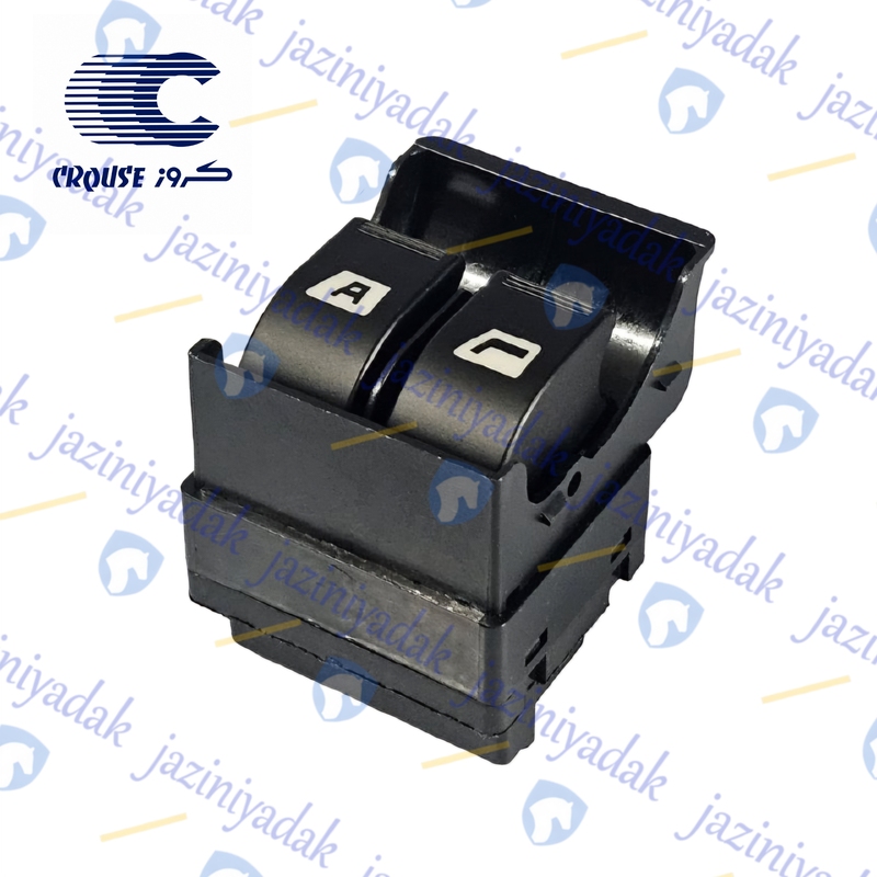 کلید-شیشه-بالابر-دوپل-slx-پرشیا-نور-سفیدauto-کروز