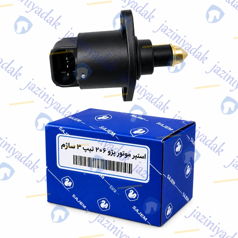 استپر-موتور-206-t123-ساژم-ایساکو