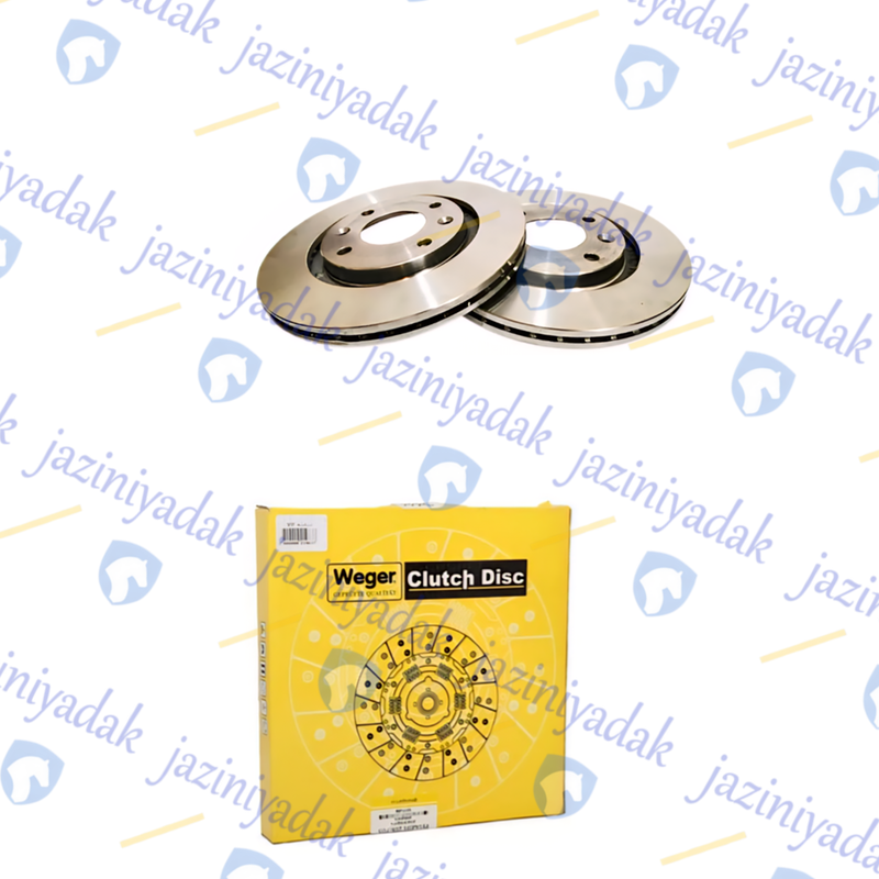 دیسک-چرخ-جلو-پژو-405-weger-دست-دو-عددی