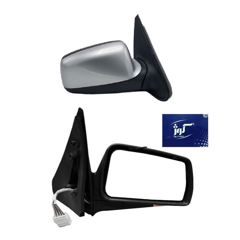 آينه-بغل-برقي-سمند-lx-راست-دوتيکه-کوژ