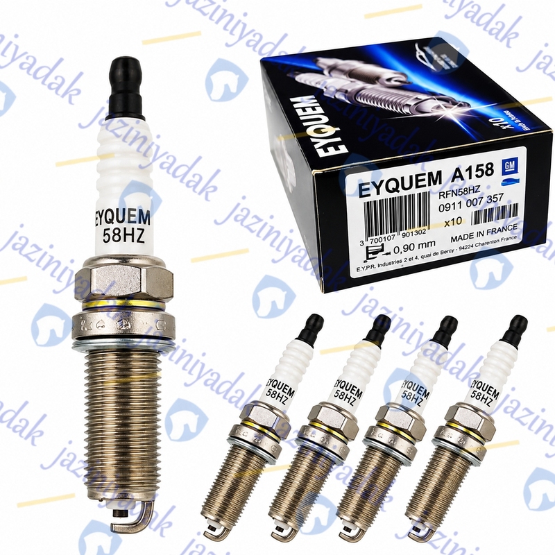 شمع-اکیوم-پژو-206-emco-rfn-58-hz-t5