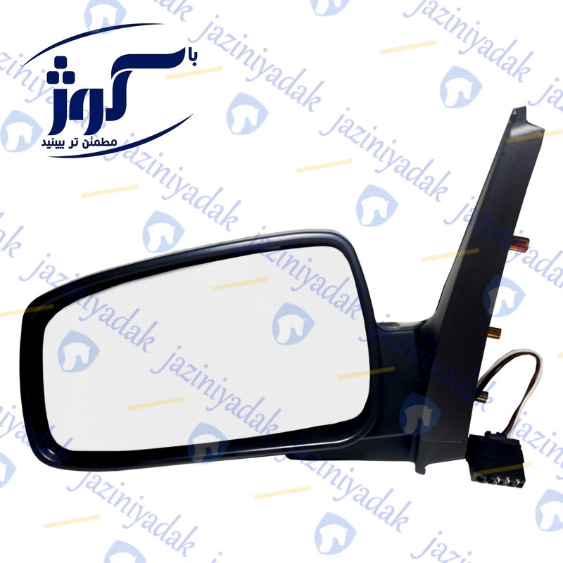 آینه-بغل-برقی-پژو-پارس-elx-چپ-کوژ